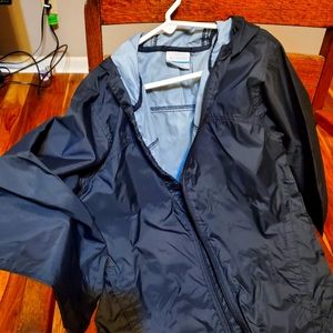 Columbia Navy Windbreaker Size: M